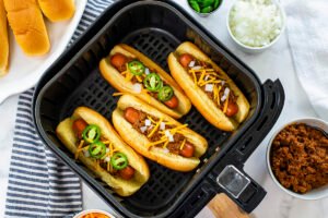 air fryer hot dog recipe