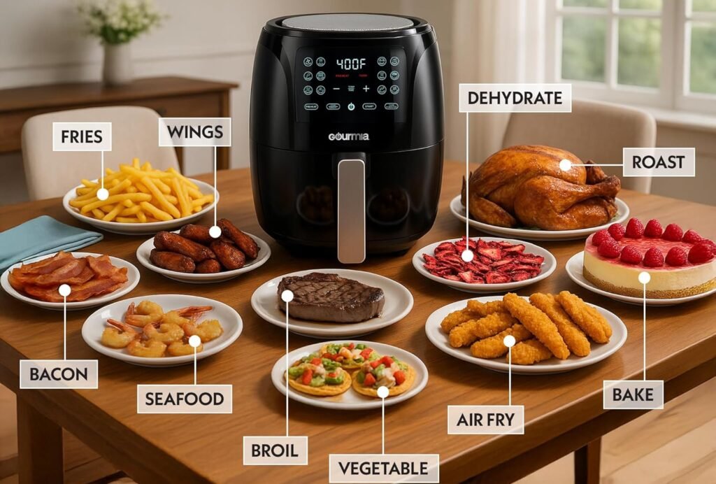 The Gourmia Air Fryer Manual Review: Honest Pros, Cons & Who It Is For in 2026 2 Gourmia Air Fryer