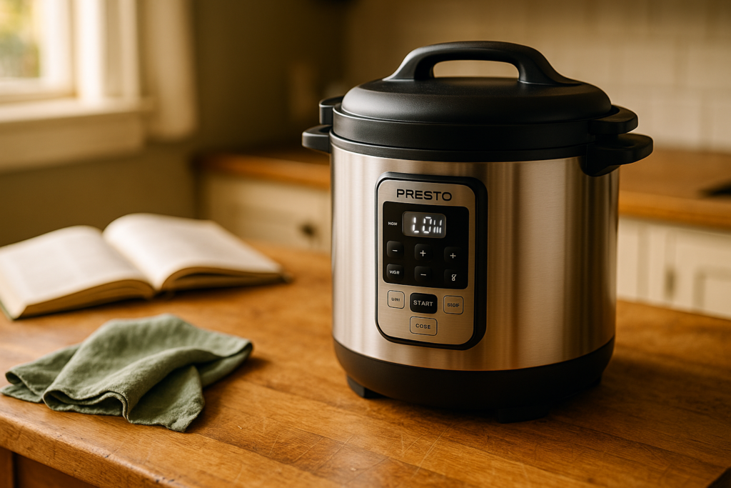 presto electric pressure canner